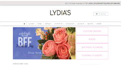 Desktop Screenshot of lydiasatthepointe.com